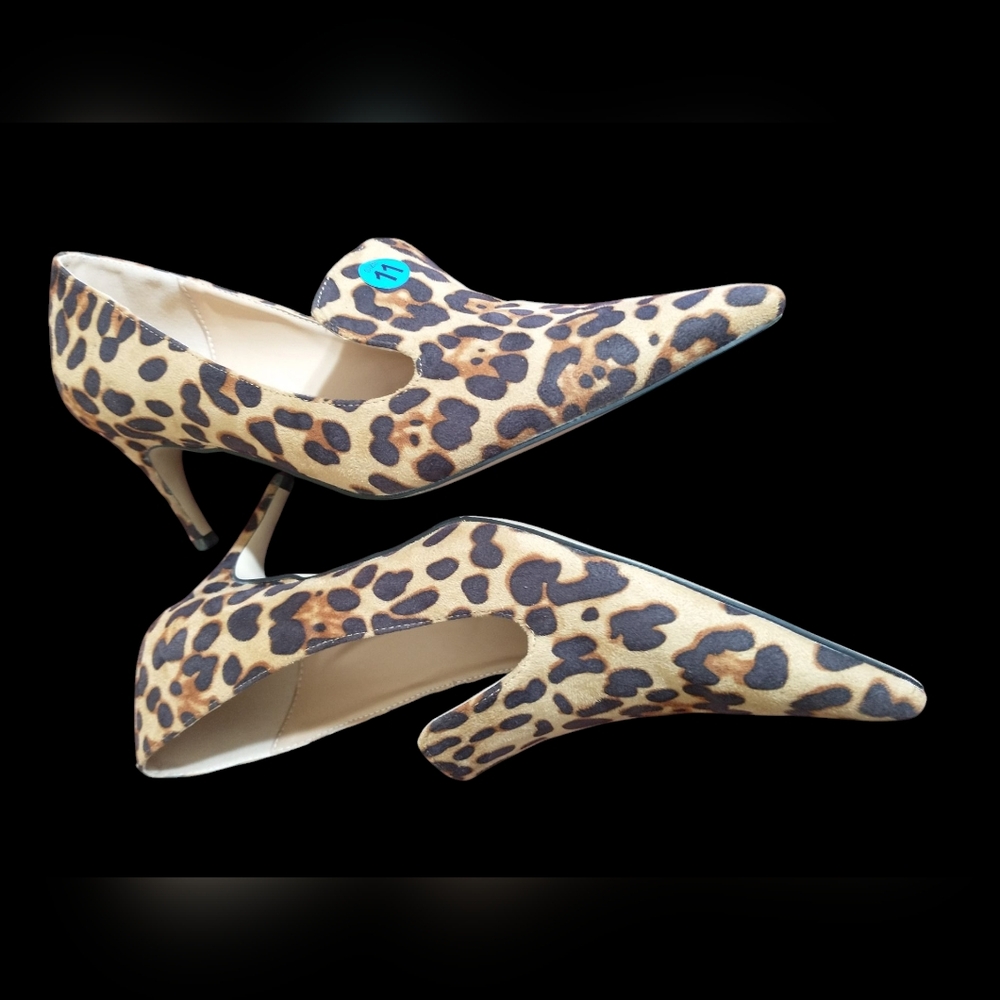 YDN Leopard Print Heels